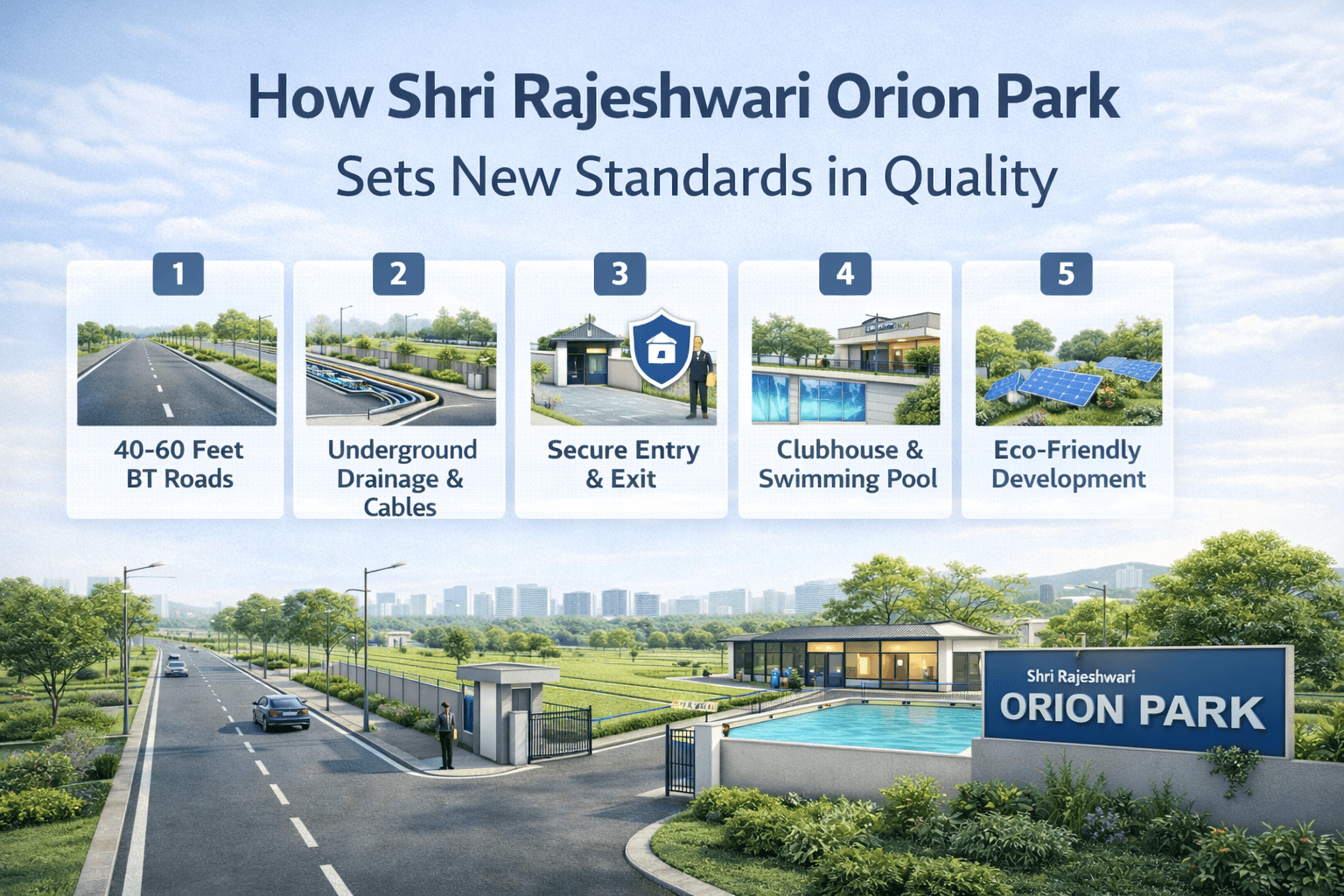 How Shri Rajeshwari Orion Park Sets New Standards in Quality